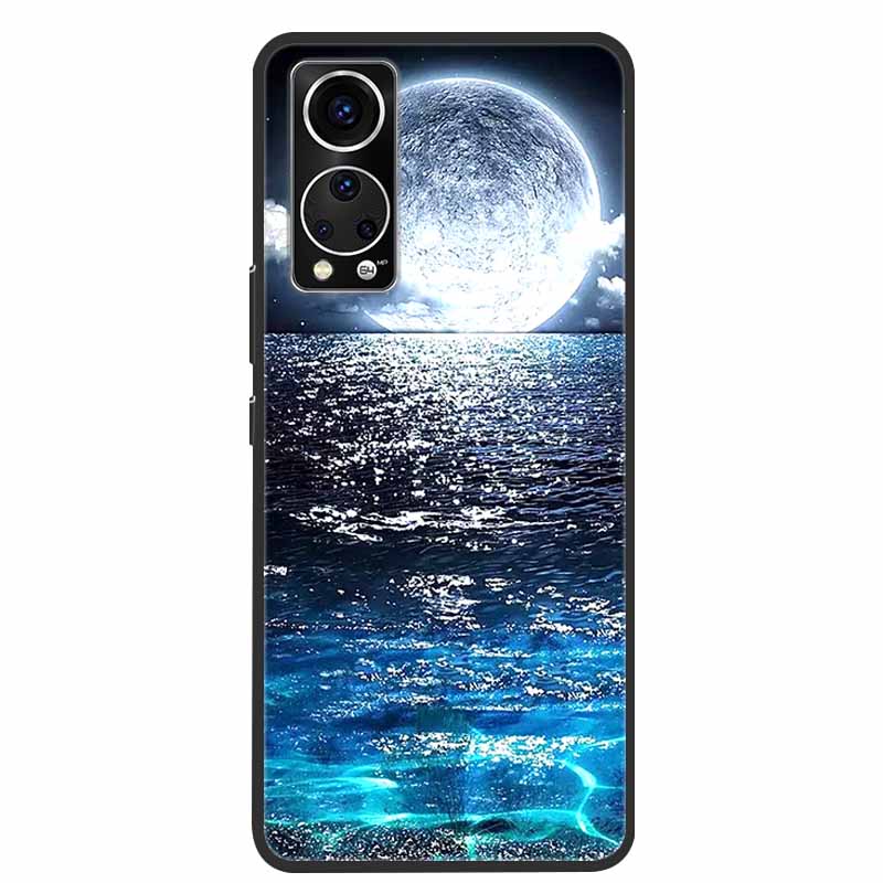 For ZTE Axon 30 Phone Case Cover Cool Wolf Lion Tiger Black Silicone Soft Funda For ZTE Axon 30 Back Cover Case Axon30 5G Coque