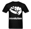 REVOLUTION FIST T Shirt Anarchy Anarchist Protest Tee