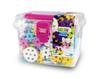 Klocki Meli Constructor Pink Travel Box 250 El.