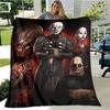 Coperta stampata film horror Hellraiser per bambini calda bella flanella morbida e confortevole per casa viaggio regalo di compleanno