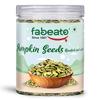 Fabeato Roasted and Salted Pumpkin Seeds 250g- Diet Food, Healthy Crunchy Snacks- Fiber Rich Superfood- Perfect for Salads, Baking