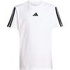 Kids' 3-Stripe Cotton Short Sleeve T-Shirt