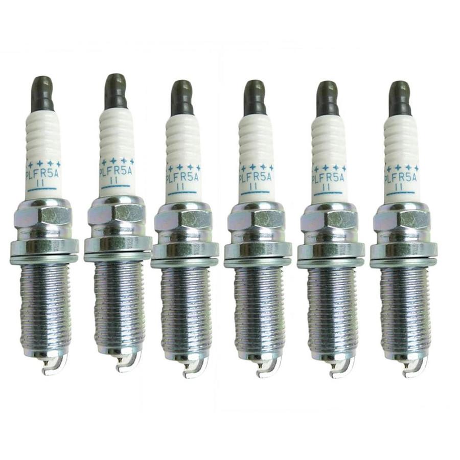 6pcs Spark Plug #22401-5M015/PLFR5A11/VQ35DE For Nissan Ifiniti Suzuki