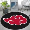 Tapis Rond Xiangyun Impression Graphique Tapis de Zone Salon Chambre Cuisine Tapis Antidérapant Tapis d'Entrée tapete redondo