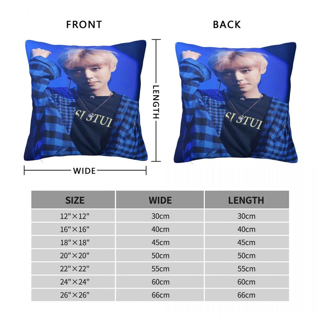 Decorare Pat Park Ji Hoon Cadou Fan Față de Pernă Merch Husa Pernă Pătrată Multi Dimensiune