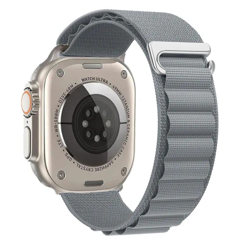 Bracelet Boucle Alpine Pour Apple Watch Ultra 3 Bracelet 49mm 11 10 9 8 7 46mm 42mm 45mm 41mm Sport Nylon Bracelet iWatch 6 5 SE 44mm Ceinture