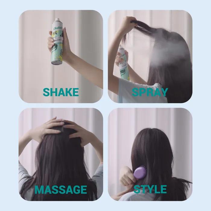 Refreshing Your Scalp Anytime, Anywhere Without water_Dry Shampoo Volume 200ml
