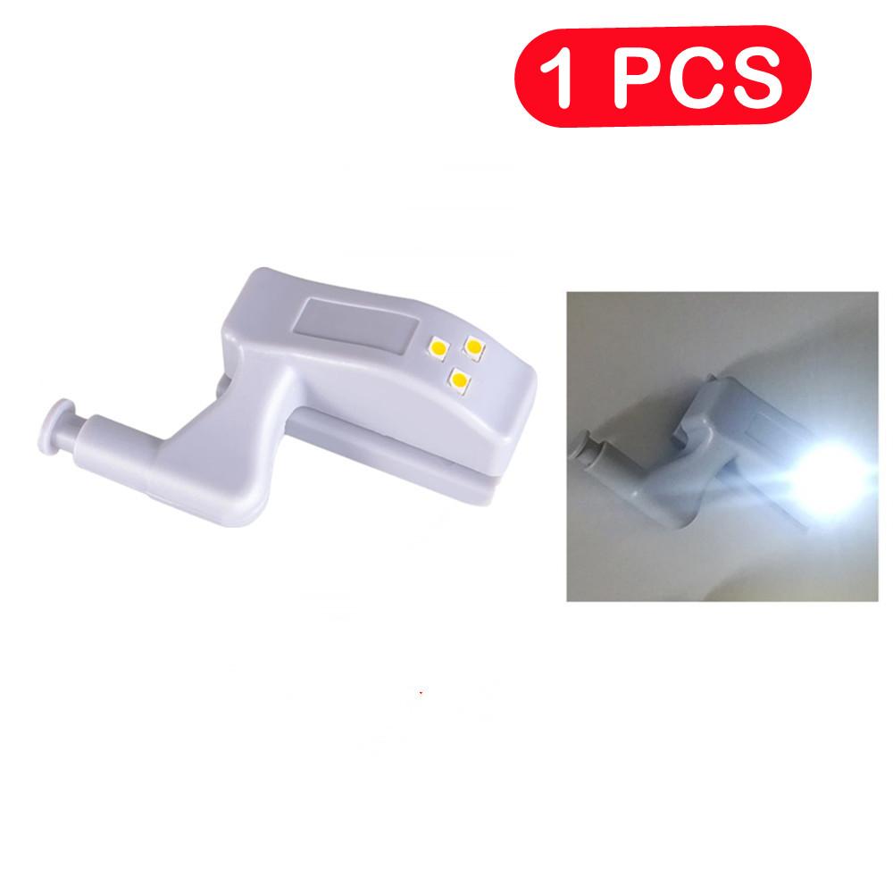 Under Cabinet Light LED Inner Hinge Lamp Universal Wardrobe Cupboard Door Sensor Light Bedroom Kitchen Closet Night Lamp