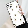 Bee Bumblebee Pattern Phone Case For iPhone 13 14 Pro Max 11 14 Pro Max 12 14 Pro Max mini 6 7 8 Plus SE 2020 Soft Cover