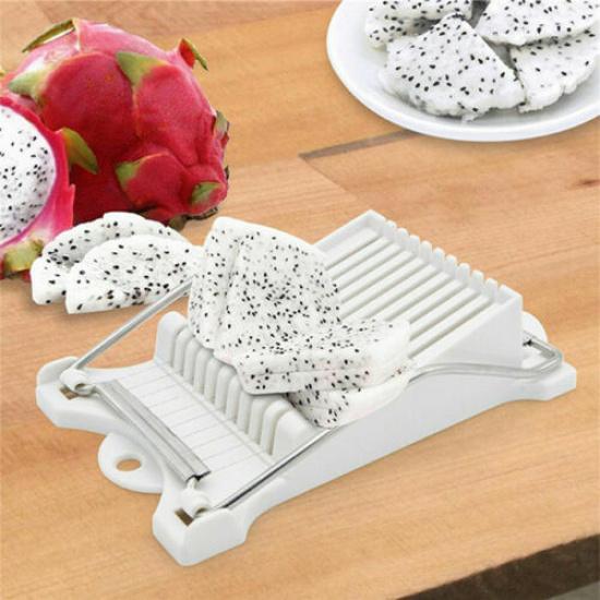 Luncheon Meat Slicer, Boiled Egg Fruit Soft Cheese Slicer, Stainless Steel Wires