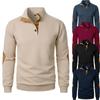 Autumn Winter Men's Jacquard Sweatshirts Long Sleeve Hoodie Casual Pullovers Color Blocking Sweatshirt Coat Streetwear