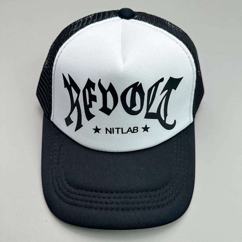 New Cool Street Hip Hop Letter Colorful Meshed Men Women Baseball Hats Cotton Summer Adjustable Breathable Snapback Sport Caps
