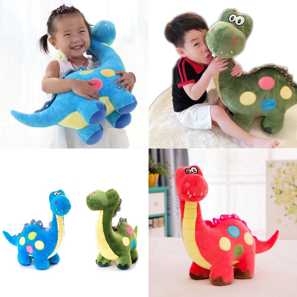 Niedliches, 40 cm großes, weiches Plüschdinosaurier-Spielzeug – perfekt für Kinder und als Geschenk zur Dekoration.