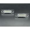CANbus 12V 18 LEDs Car LED License Number Plate Lights Lamp For VW Transporter T5 Caddy Touran Golf Passat white 6000k