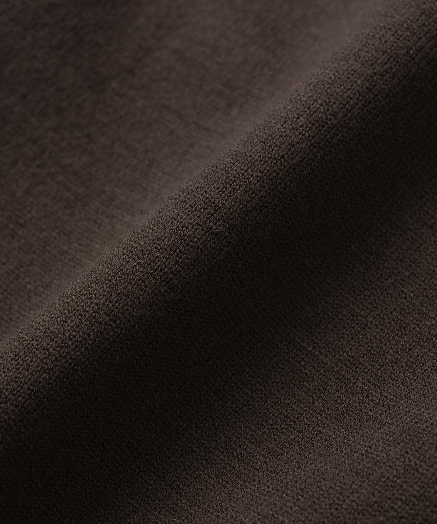 XOX Essential Collared Neck Crop Knit [Brown]