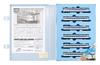 MicroAce N Gauge 183 Series 1000 Series Azusa New Small Window Set A0585 Model Train Color, Formation, 6-car