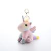 Einhorn Plüsch Schlüsselanhänger mit langem Fell Für Kinder und Jugendliche Geschenk Kollektion