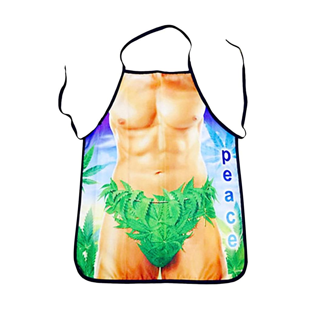 Household Kitchen Apron Printed Household Cleaning Apron