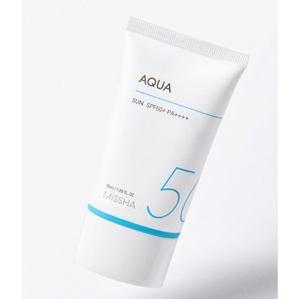 MISSHA All Around Safe Block Aqua Sun Cream SPF50+ PA++++, 50ml, 2 units