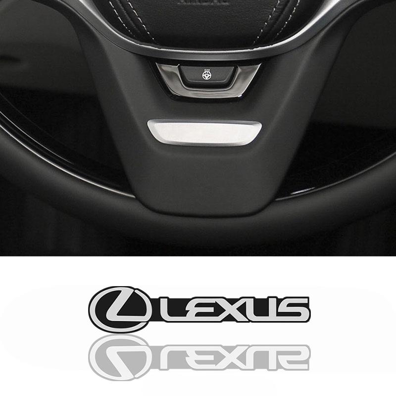 Car Speaker Metal Stickers Interior Decoration Decals For Lexus F SPORT ES RX NX LS UX LM LX GX LC RZ IS CT GS RC HS SC TX LBX