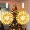 LED Fairy Lights Remote Control Dimmable Multiple Lighting Modes Rechargeable IP44 Waterproof Hanging Lights for Party
