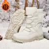 Winter Fleece Warm Snow Boots Fleece Warm Boots Cotton Boots High-top Field Boots Large Size Boots