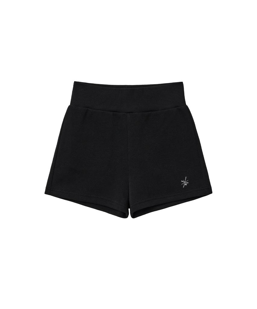 Lougeu Micro Sweat Shorts_Black
