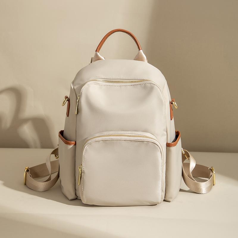Large Capacity Casual Oxford Cloth Backpack Female Spring and Summer Multi-purpose Commuter Backpack Travel Bag