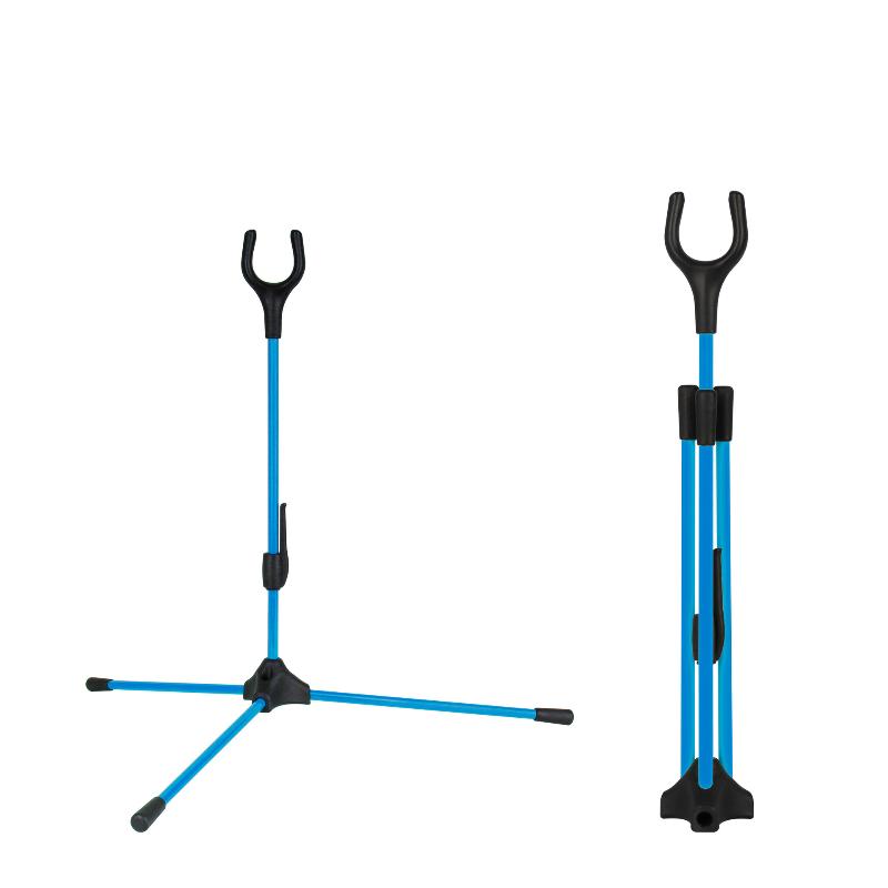 5 Colors Foldable Removable Fiberglass And Plastic Bow Stand Holder Portable Bracket Frame Hanger For Archery Recurve Bow