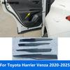 Ide Door Armrest Panel Strip Molding Trim For Toyota Harrier Venza - 2024 2025 Matte Interior Accessories Car Styling