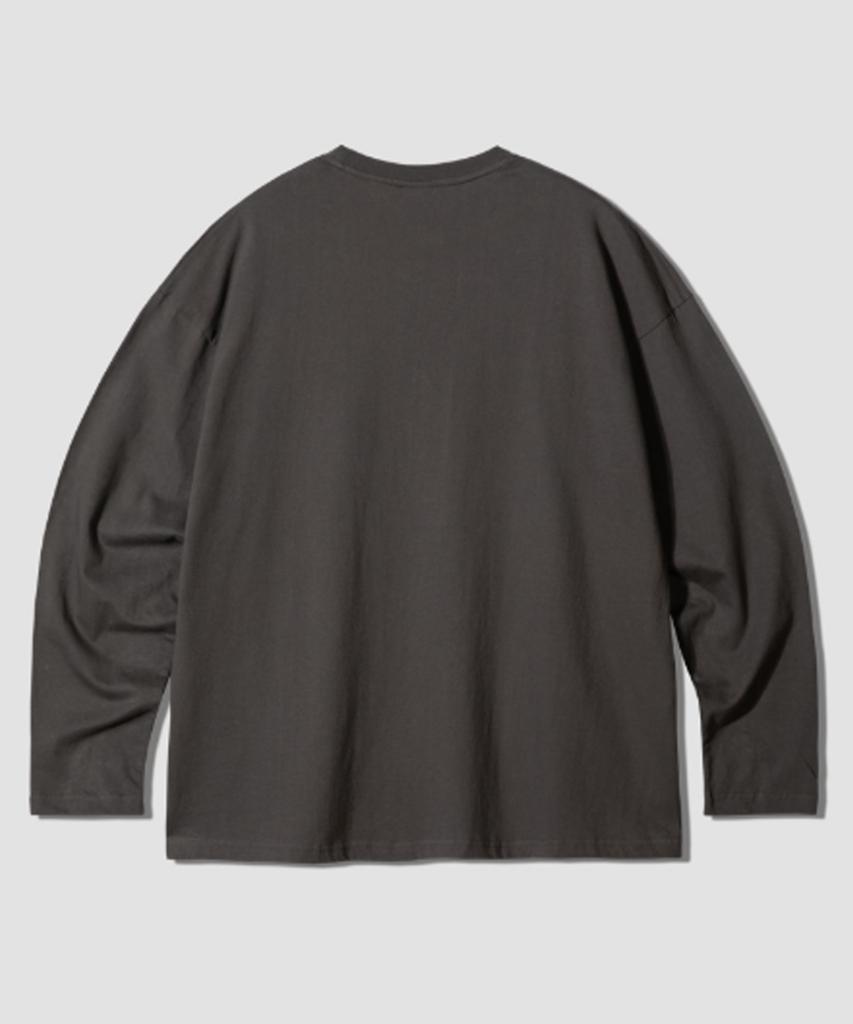 Geulaenpini Basic Round Long Sleeve - Grey