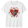 Love Is Dead Forever Skeleton TShirt Valentines Day Gift For Him And Her