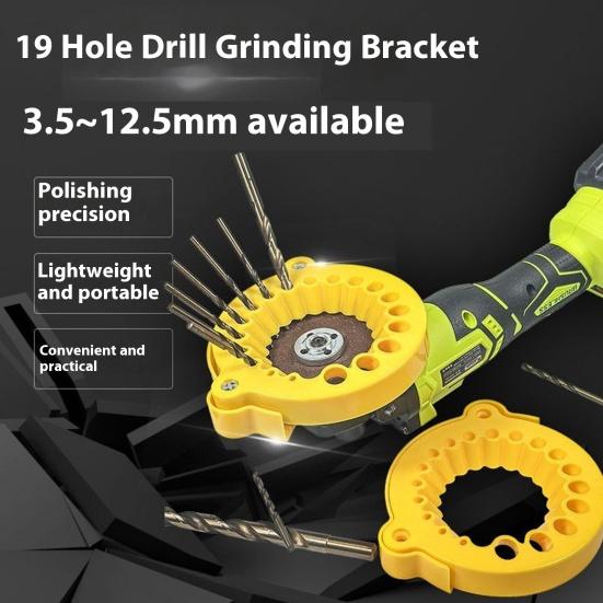 1/2Pcs Handheld Drill Bit Sharpeners Angle Grinder Universal Easy To Use Precision Power Drill Bit Sharpening Attachment Tools
