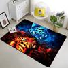Alfombra con Estampado de Tigre Feroz para Sala de Estar Alfombra Grande Suave Alfombras para Silla de E-sports Alfombra Regalos Dropshipping Animal