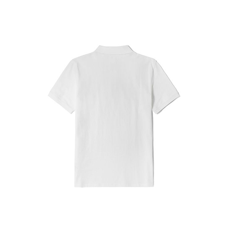 Timberland Outdoor Casual Solid Color Short Sleeve Polo Shirt Men Tops White A62T5-100