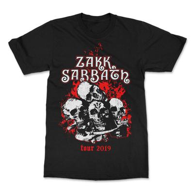New Zakk Sabbath Band Graphic Cotton T-shirt Unisex Summer Short Sleeve Fashion Brand Tee Luxury Casual Vintage Retro