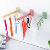 6 Hook Door Cabinet Wall Shelf Bathroom 180 Degree Rotate Strong Sucker Hanger Storage Hooks Rack