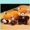 Adorable Plush Raccoon Toy Soft Cuddly Animal Doll Ideal Gift For Kids And Birthdays