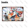 Vintage Anime Metal Sign  Professional Attire  Pajamas Girls Tin Poster for Bar Pub Home Wall Decor  Unique Plaque Decoration