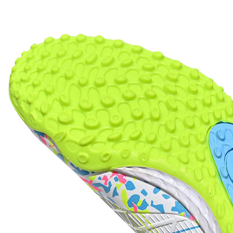 32–45 Unisex-Fußballschuhe, hohe elastische Socken, PVC-Gummi, weicher Boden, TFFootball-Schuhe, spezielle Kinder-Wettkampftrainings-Fußballschuhe für Herren