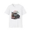 Vintage American Truck T-Shirt, Patriotic Tee, Unisex Softstyle Shirt, 4th of