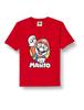 Kurzarm Retro Mario Print Goods Kinder Rot 2 120 T-Shirt