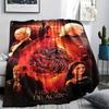 1 pièce Couverture en Flanelle Imprimée House of the Dragon, Haute qualité Confortable pour Toutes les Saisons, Décoration d'Intérieur, Chaleur et Confort, Parfaite pour les Cadeaux de Noël