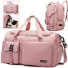 Travel Bag Men Female Shoulder Crossbody Fitness Sports Gym Bag Dry Wet Handbags Weekend Travel Bag XA172B