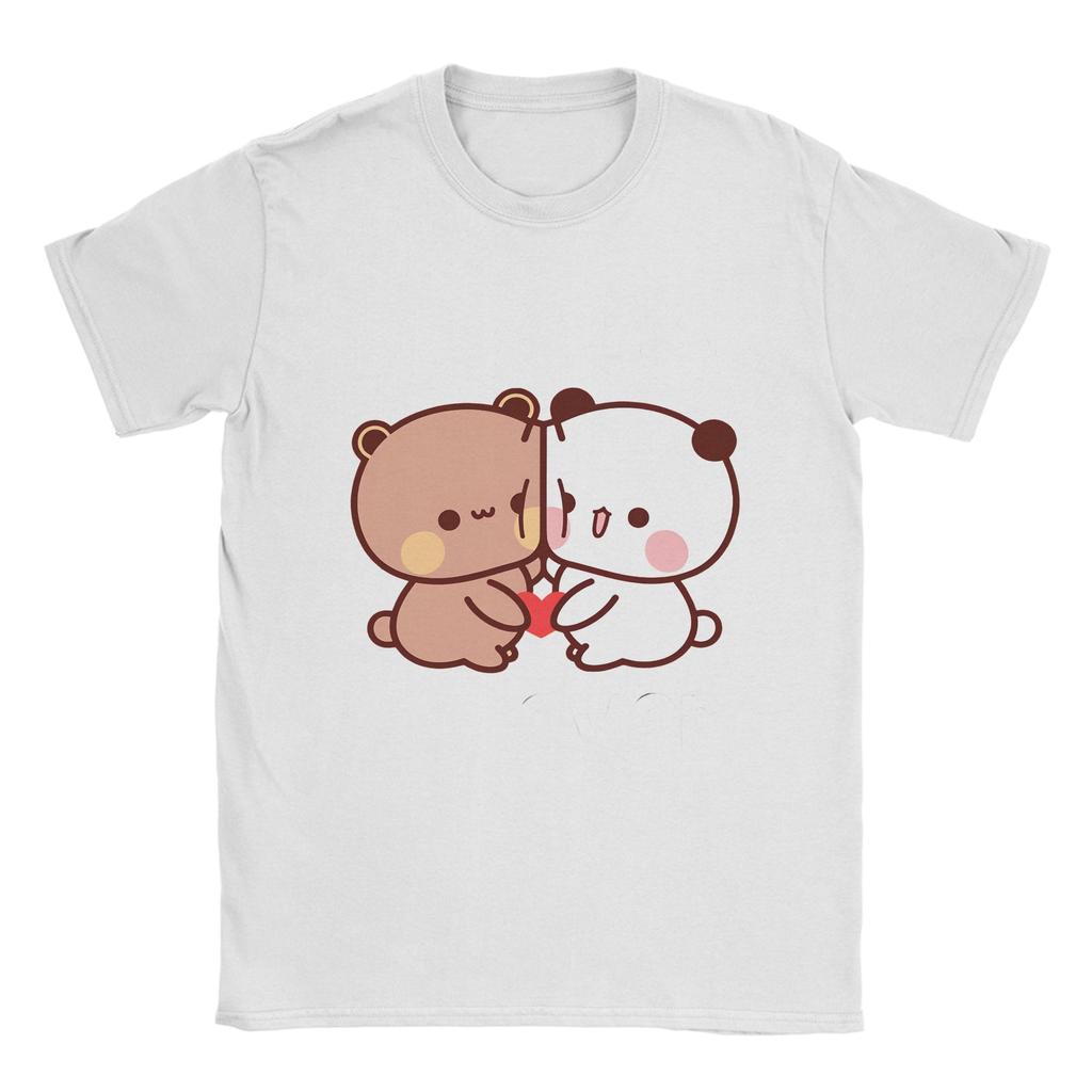 Bubu En Dudu Samen Voor Altijd T-shirts Unisexs Puur Katoen Mode T-shirt Ronde Hals T-shirt Korte Mouw Kleding Cadeau