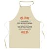 Kitchen Apron - A Laure Also Awesome - Breton Print - Thick Resistant Cotton - French Manufacturing