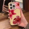 Red Lily Phone Case Suitable For IPhone 17 Pro Max Air 16 15 Plus 14 13 12 11 Case Cover Funda For IPhone 16 15 14 Plus Case