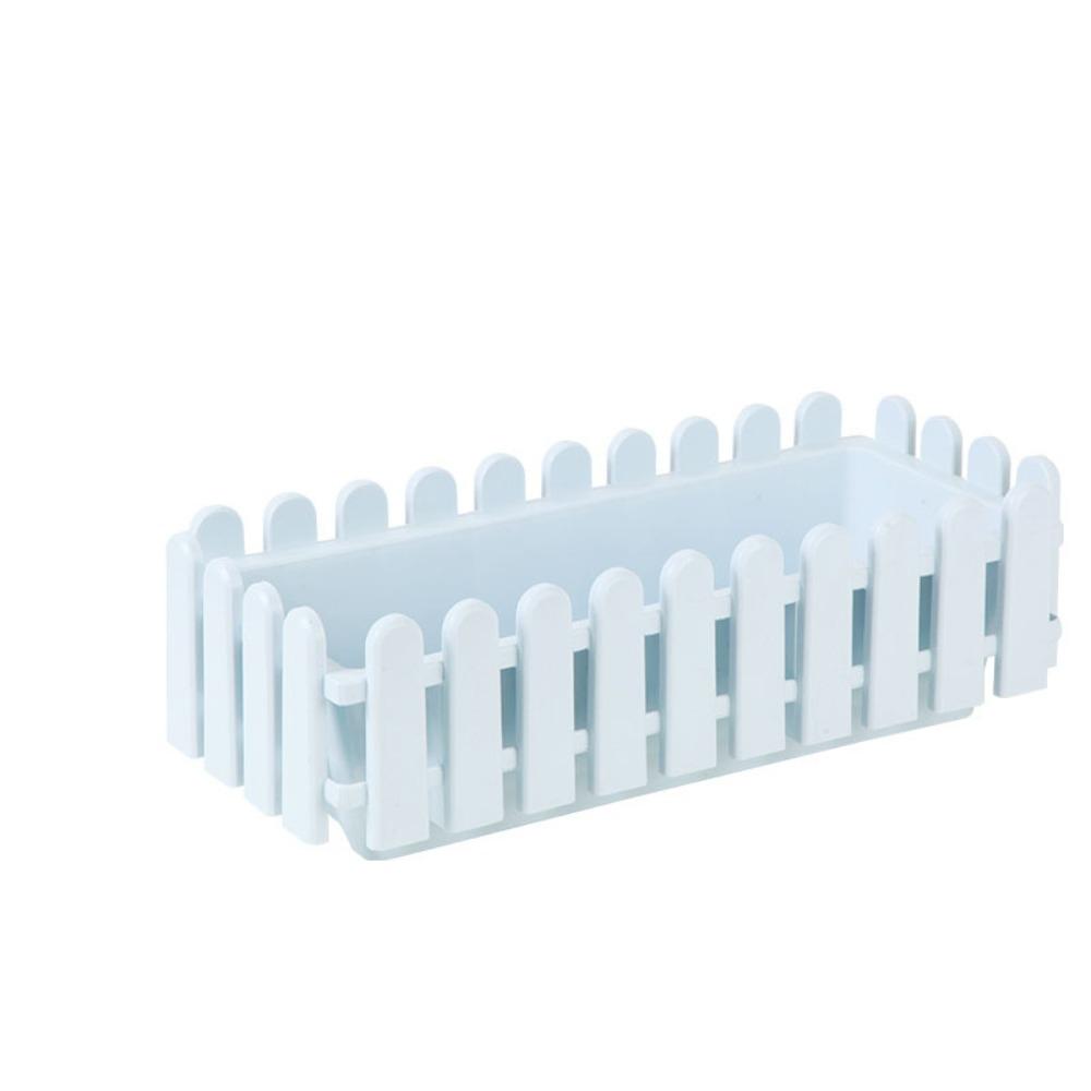 Strip Garden Fence Plastic Vegetable Slot Extra Durable Storage Holder Home