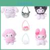 Soft And Durable Sanrio Kuromi Keychain With Plush Filling