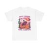 Save A Horse Ride Cowgirl T Shirt Womens Vintage Retro Cotton